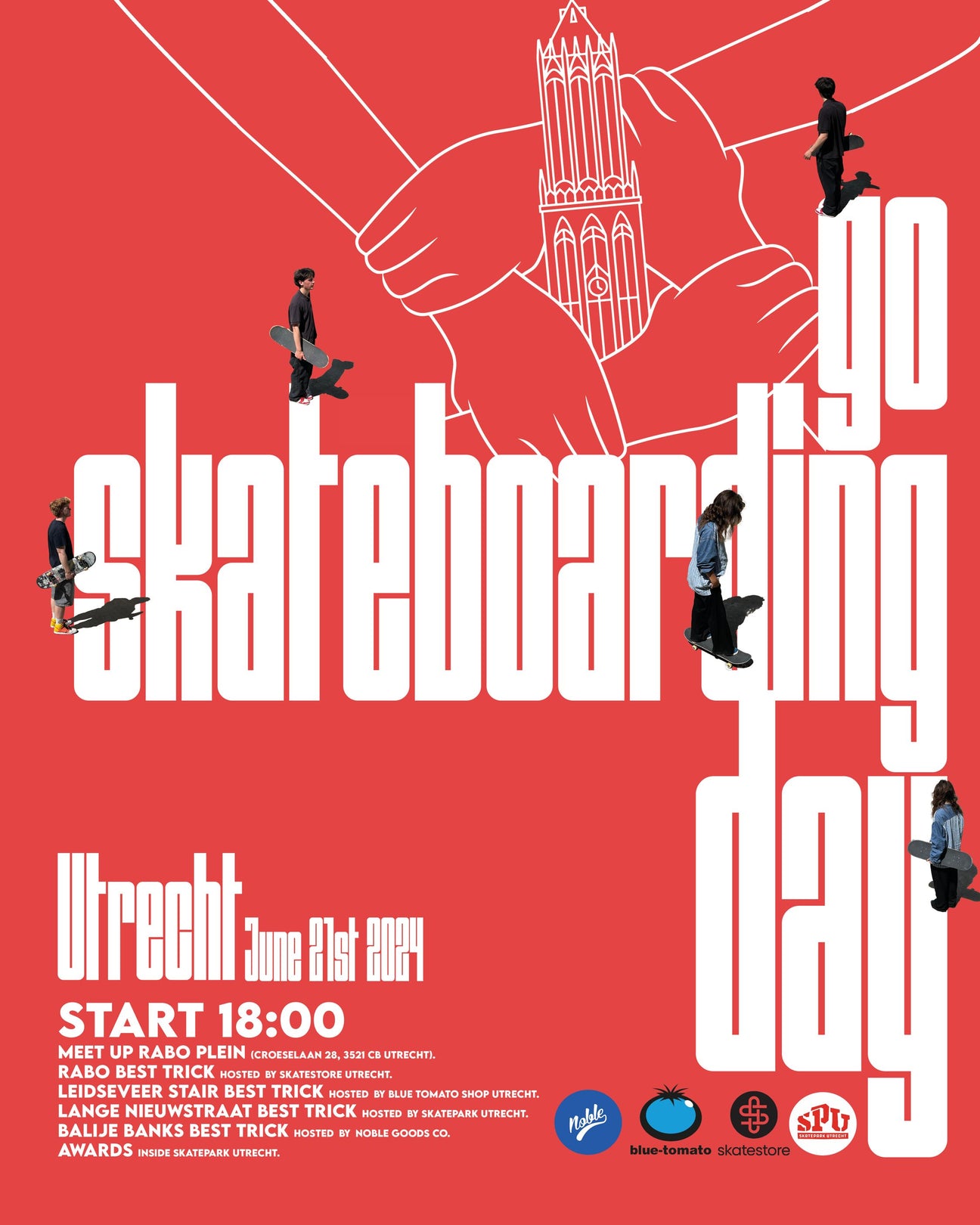 Go Skateboarding Day 2024 Utrecht