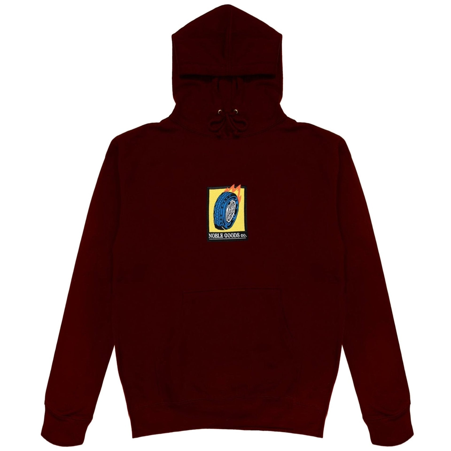 Sendé Wheelie Hoodie - Maroon