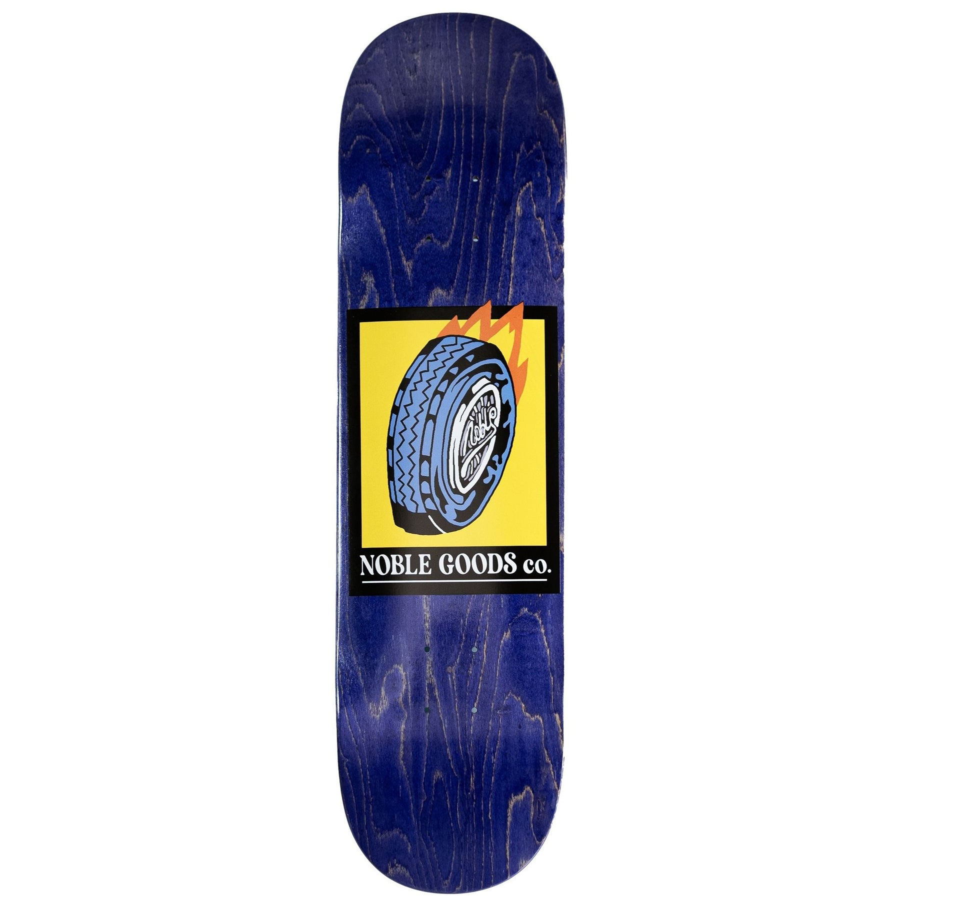 Noble goods skateboards with artwork from Steef Offerhaus. Kandela sende