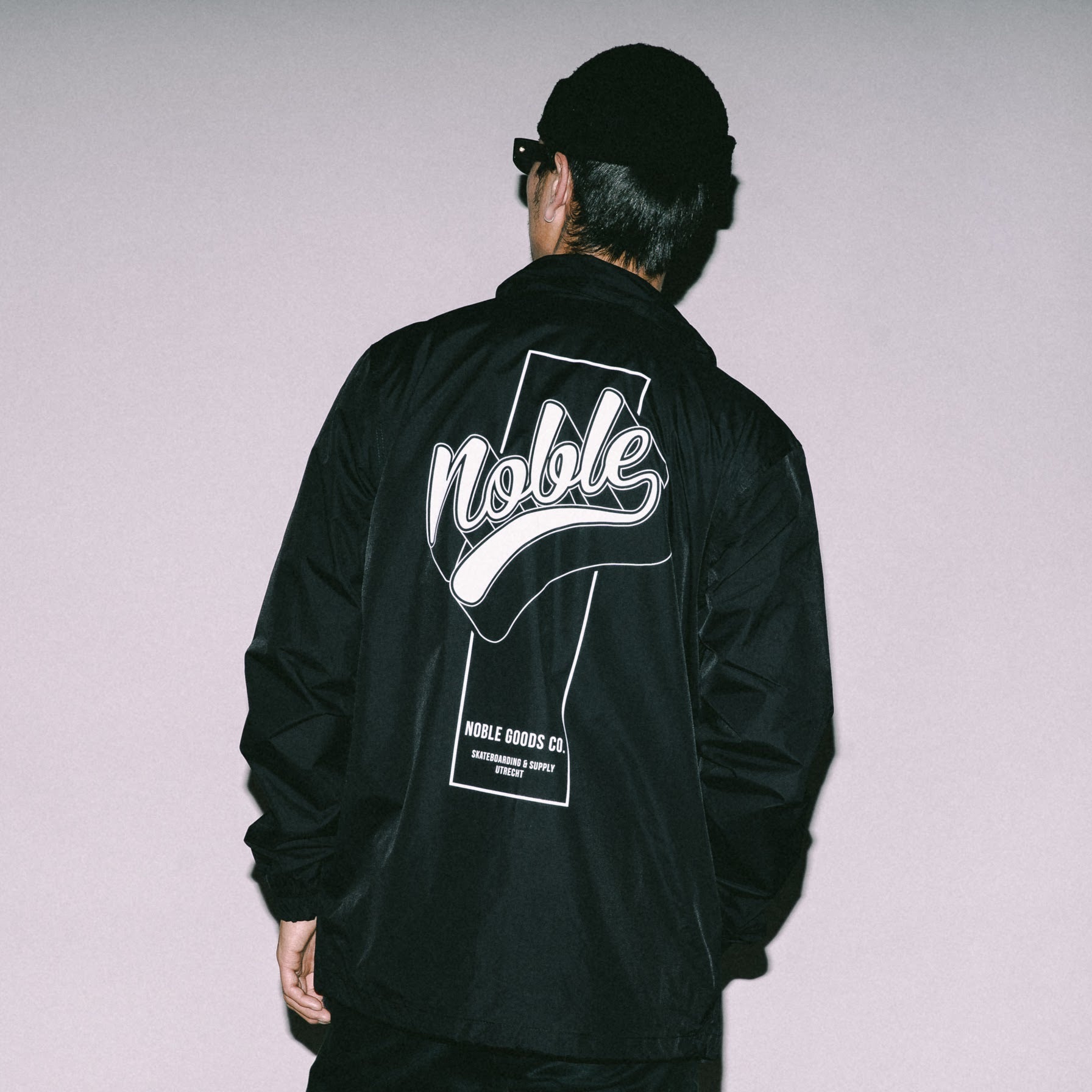 Skateboard Coach Jacket Dickies - Black