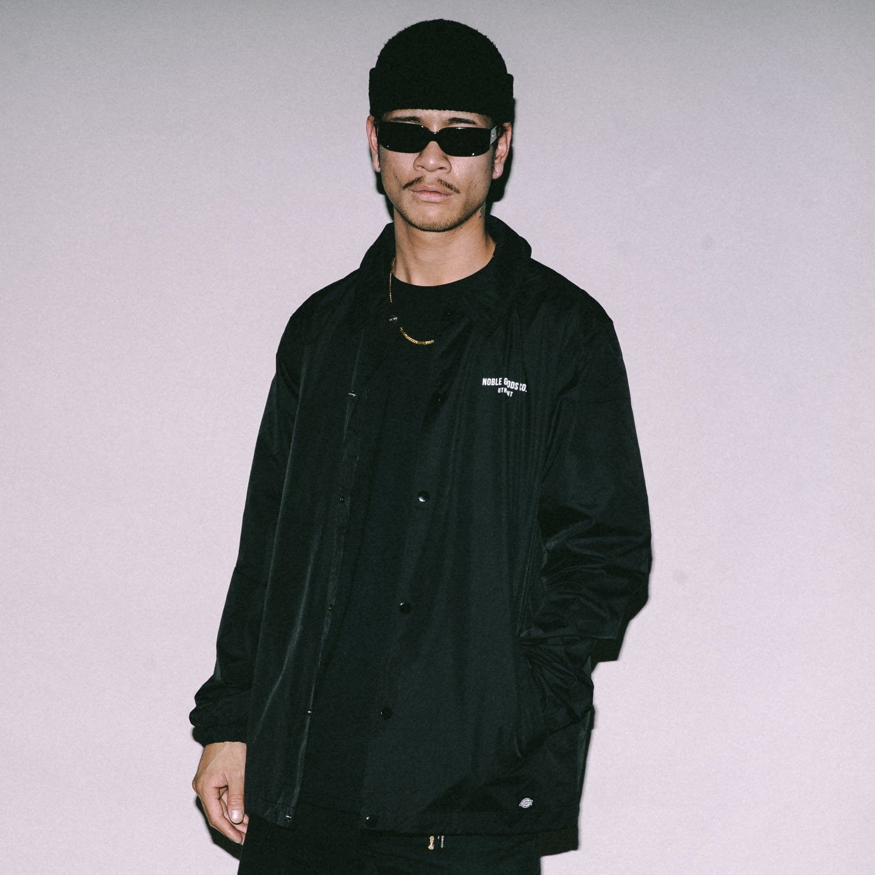 Skateboard Coach Jacket Dickies - Black